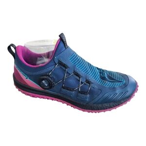 Saucony Switchback 2 Trail Running BOA Blue/Pink Athletic Shoes S10581-30 Size 8